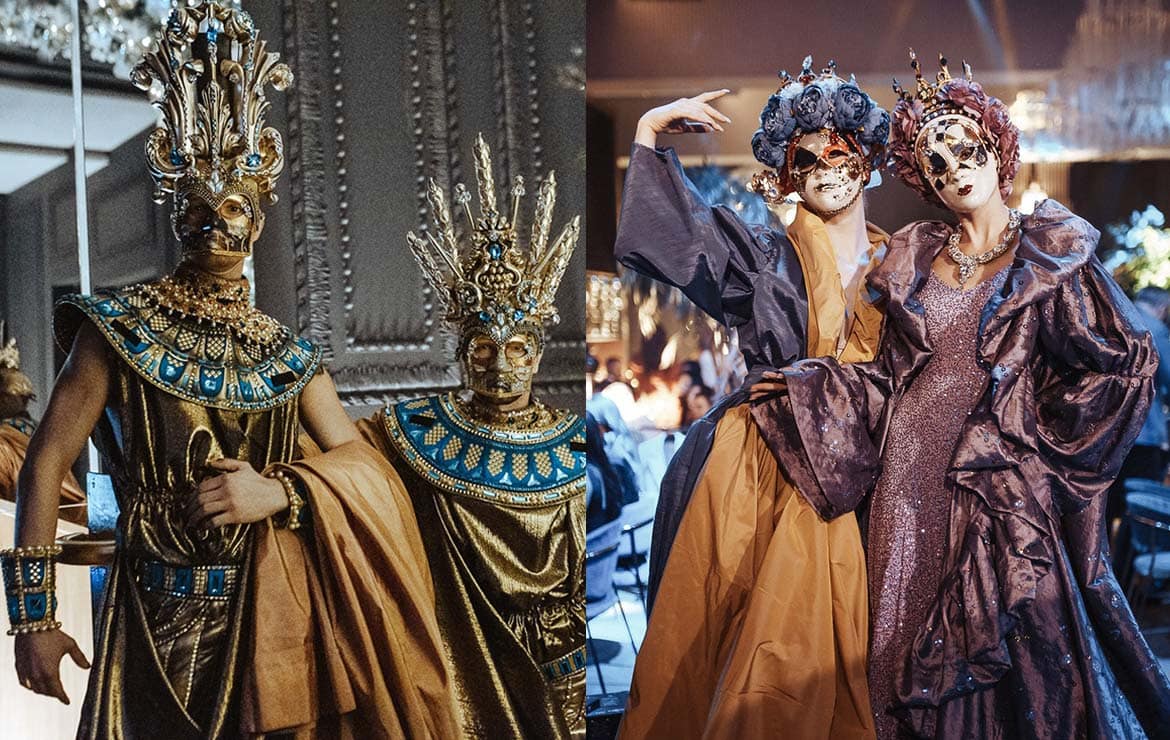 Event management company, immersive dinner